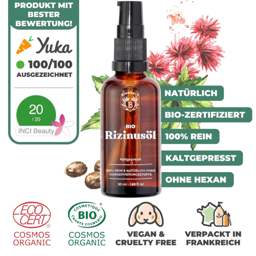 BIONOBLE Rizinusöl Kaltgepresst Bio